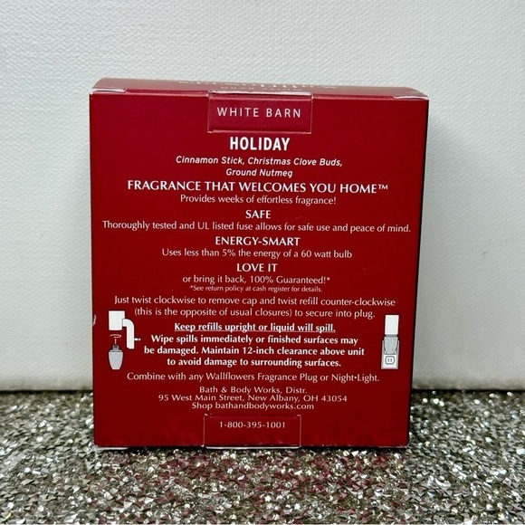 Bath & Body Works Wallflowers Refill Holiday Christmas Winter Refills 2 Pack NWT - Picture 3 of 3